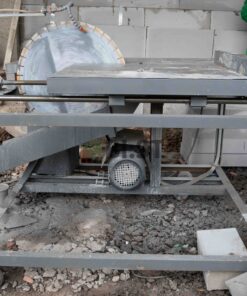 Máy cắt bàn gạch bê tông khí chưng áp aac, tấm bê tông nhẹ panel alc