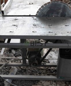 Máy cắt bàn gạch bê tông khí chưng áp aac, tấm bê tông nhẹ panel alc