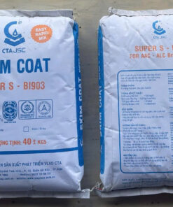 vữa trát mỏng skimcoat xử lý bề mặt bề tông, bê tông nhẹ, bê tông khí chưng áp